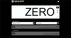 Desktop Screenshot of countmycrypto.com
